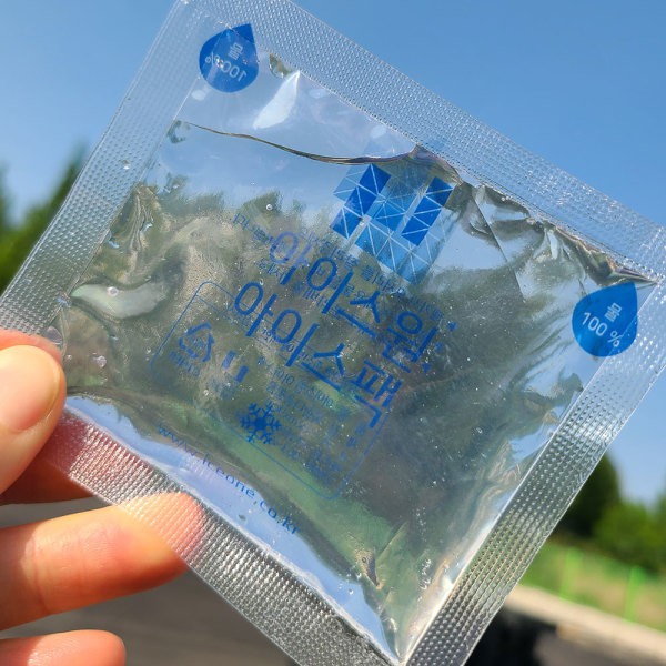 아이스원 엄지 미니 9x10 300개 아이스팩 완제품 얼음팩 쿨팩 휴대용 소형 초소형 테이크아웃 배달 택배용