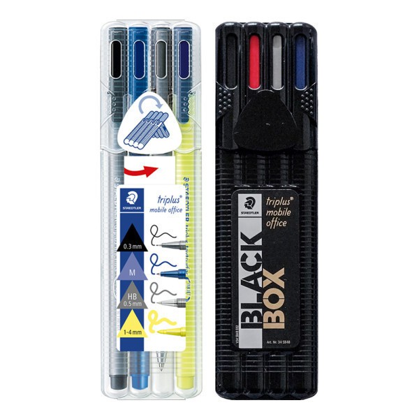 스테들러 필기구 4종 멀티세트 34 SB4 모바일 오피스 34SB4