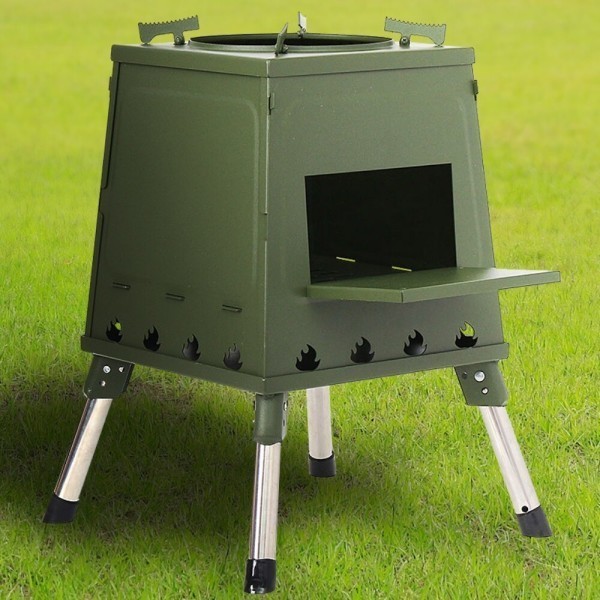 TF54379 캠핑 접이식 화목난로(26x34cm) 불멍 장작 화로대