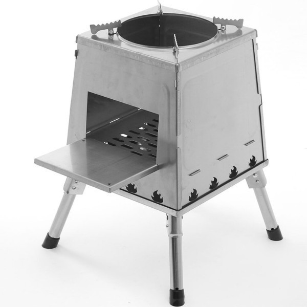 TF60632 캠핑 접이식 화목난로(35x47cm) 불멍 장작스토브