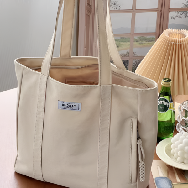 NADASA 쇼퍼백 에코백 여밈가방 캔버스 데일리가방