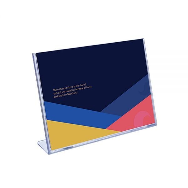 아크릴 쇼케이스 2P 메뉴판 안내판 직함알리판 사이즈(9x5.5cm)